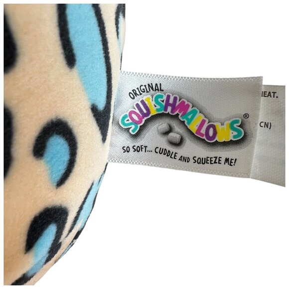 Squishmallow Liv The Teal Leopard Cheetah Kellytoy Soft Plush Stuffed Animal - Picture 8 of 8